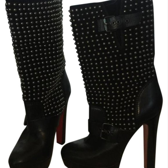 Christian Louboutin Shoes - Christian Louboutin Marisa 140 Boot in Black